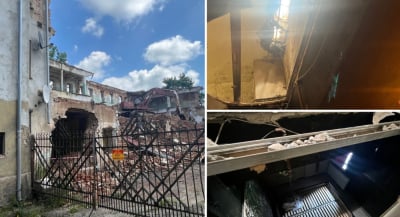 Obudził go spadający sufit. Mieszkaniec Wałbrzycha był o krok od tragedii