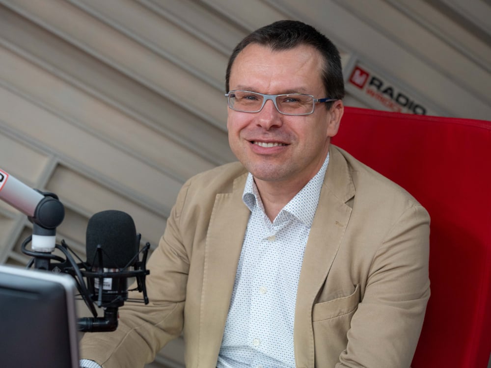 Rozmowa Dnia: Prof. Bogusław Półtorak o inwestycji Tajwańczyków w Miękini - Prof. Bogusław Półtorak w studiu Radia Wrocław.
