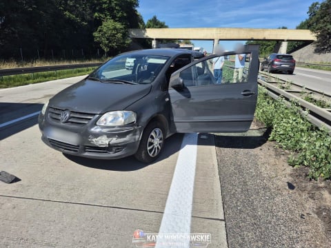 Ogromny korek na autostradzie A4. Poważny wypadek, lądował helikopter LPR [ZDJĘCIA] - 5