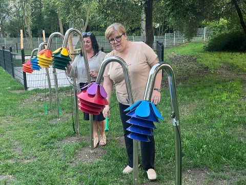 W Wałbrzychu powstał Skwer... Muzyczny. Są tam cymbały, bębenki czy grające kwiaty - 2