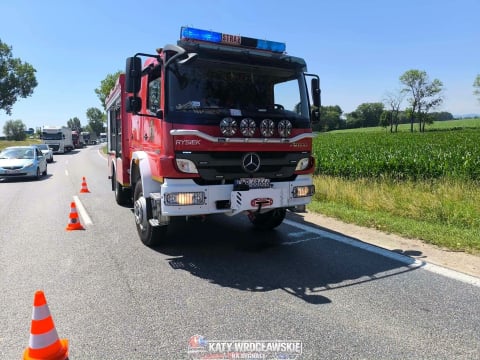 Wypadek na DK8. Przewrócił się traktor, sprawca uciekł z miejsca zdarzenia [ZDJĘCIA] - 5