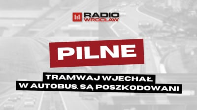 Tramwaj wjechał w autobus. Poważne utrudnienia na Strzegomskiej