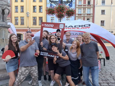 Nasze Radio było w Świdnicy! "Para dla Dolnego Śląska" nadawała na żywo sprzed ratusza - 1