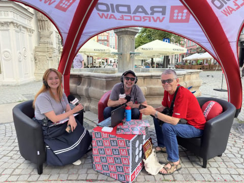 Nasze Radio było w Świdnicy! "Para dla Dolnego Śląska" nadawała na żywo sprzed ratusza - 12