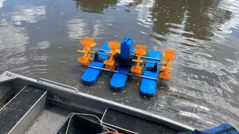 Sytuacja na Bobrze opanowana? Badania wskazują na ogromną poprawę jakości wody. Aeratory i tak pójdą w ruch - 0