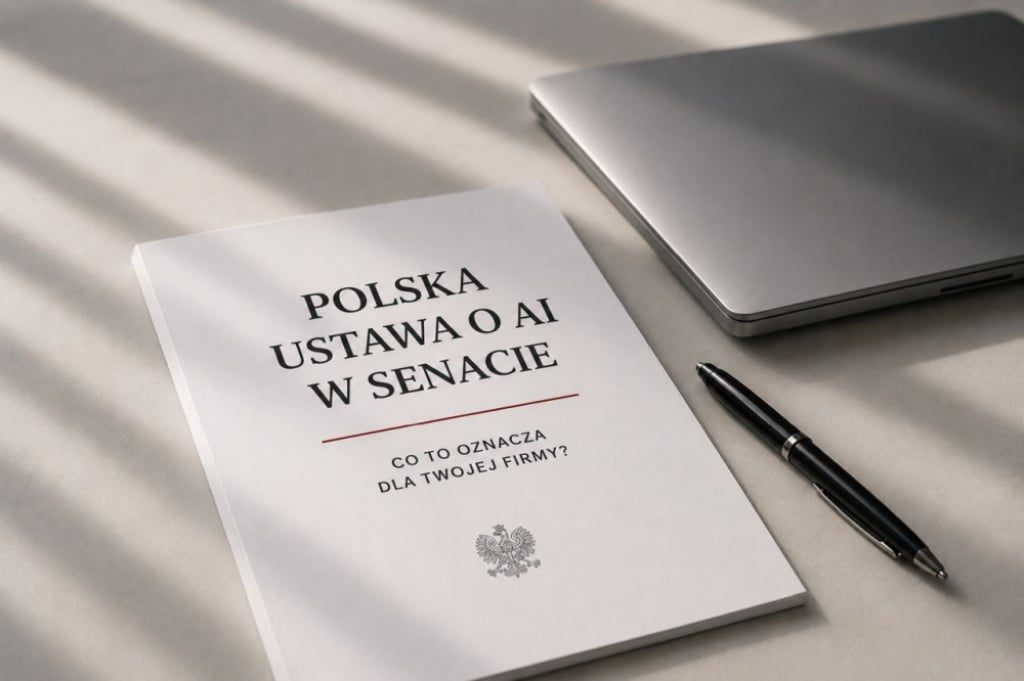 Polska ustawa o AI w Senacie. Oto 3 zmiany AI Act, kt&oacute;re poczujesz już w sierpniu