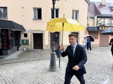 Prezes Prawa i Sprawiedliwości Jarosław Kaczyński odwiedził dziś Kłodzko. Zapowiedział, że jutro będzie na Zaporze Pilchowickiej - 2