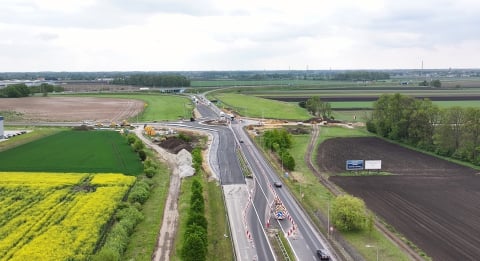 Remont ronda w Tyńcu Małym wkracza w kolejny etap. Dobre wieści dla kierowców, ale nie wszystkich - 0
