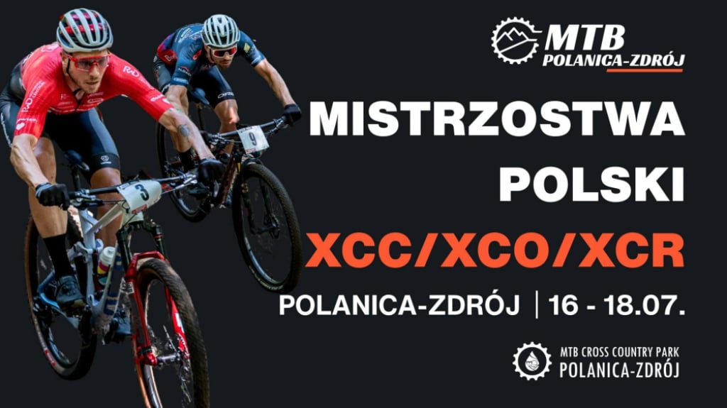 Polanica-Zdrój gospodarzem Mistrzostw Polski w kolarstwie górskim. Bike Maraton na deser – mat. Organizatora