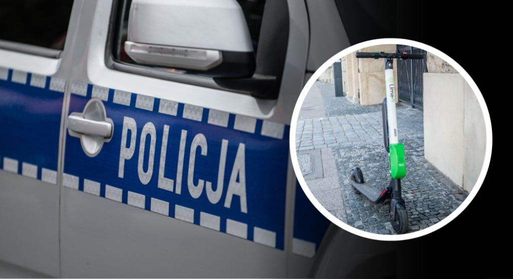 Przejażdżka hulajnogą kosztowała go 2,5 tysiąca złotych. Mieszkaniec Głogowa na długo zapamięta swoją wycieczkę - Jazda na hulajnodze zakończyła się mandatem