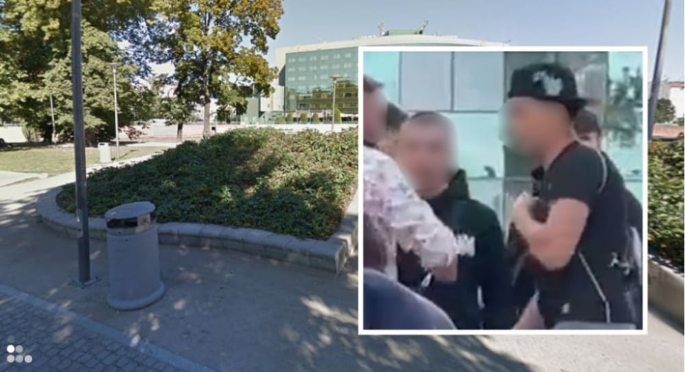 Sprawcy brutalnego pobicia Ukraińca na Wyspie Słodowej zatrzymani! Jeden z nich ma 15 lat - Brutalne pobicie na Wyspie Słodowej. Po prawej inicjatorzy ataku.
