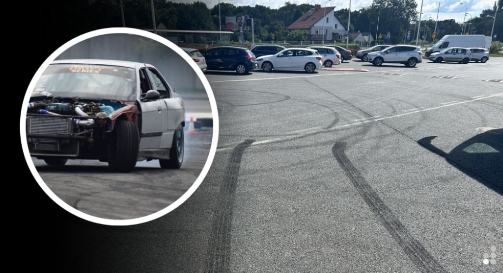 "W nocy spać nie można". Mieszkańcy Maślic skarżą się na nielegalny drift i wyścigi motocyklowe pod stadionem - Kierowcy samochodów i motocykli organizują nielegalne wyścigi przy stadionie, utrudniając życie okolicznym mieszkańcom.