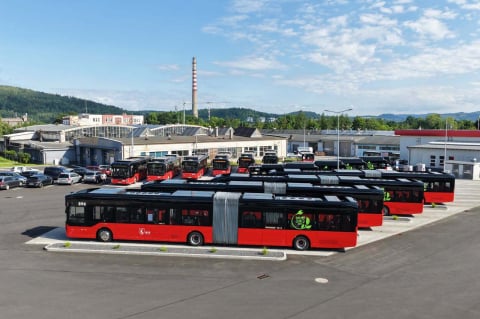 Kolejne elektryczne autobusy wyjadą na ulicę Jeleniej Góry. Do floty dołączyło 8 nowych pojazdów - 0