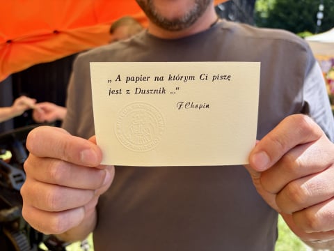 Trwa 25. Święto Papieru w Dusznikach-Zdroju z Radiem Wrocław. Sprawdźcie naszą relację z tego wydarzenia! [ZDJĘCIA] - 21