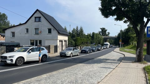 Protest na DK5 w Kaczorowie. Chodzi o sytuację na rzece Bóbr - 0