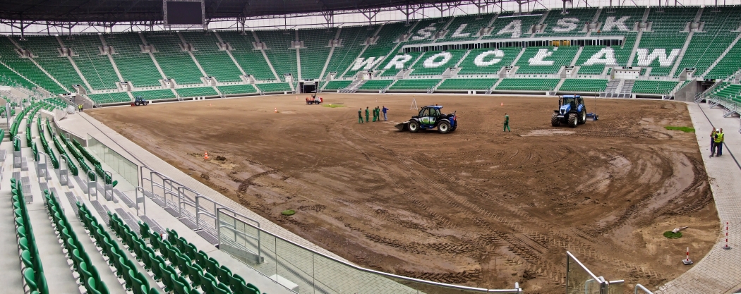 Wielkie zrywanie na stadionie (Zobacz) - fot. Wrocław 2012 sp. z o.o. 