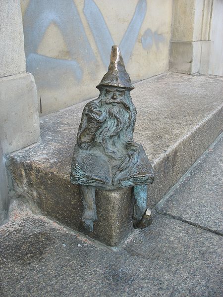 Nowy krasnal we Wrocławiu - Fot. Adalbertus/Wikipedia