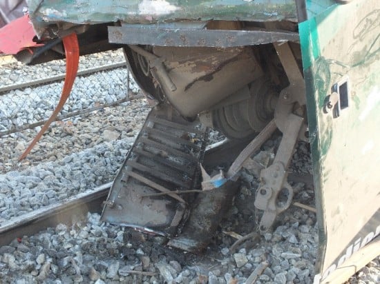 Wypadek tramwajów: 33 osoby ranne - 13