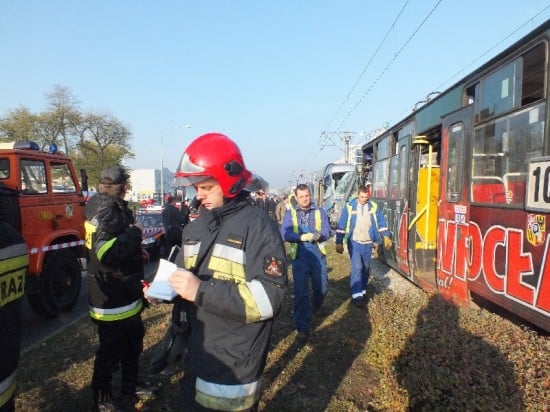Wypadek tramwajów: 33 osoby ranne - 6