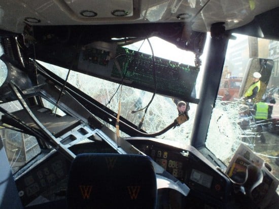 Wypadek tramwajów: 33 osoby ranne - fot. Dariusz Wieczorkowski