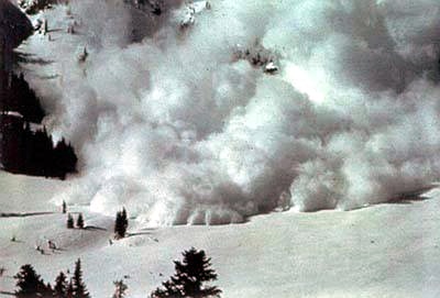 Zagrożenie lawinowe w górach - Fot. Wikipedia