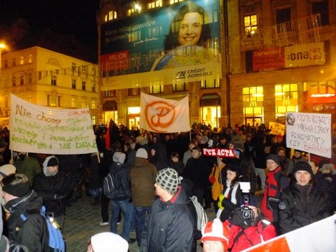 ACTA, czyli kolejny protest (Zdjęcia) - 13