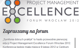 Project Management Excellence Forum Wrocław 2012 - 