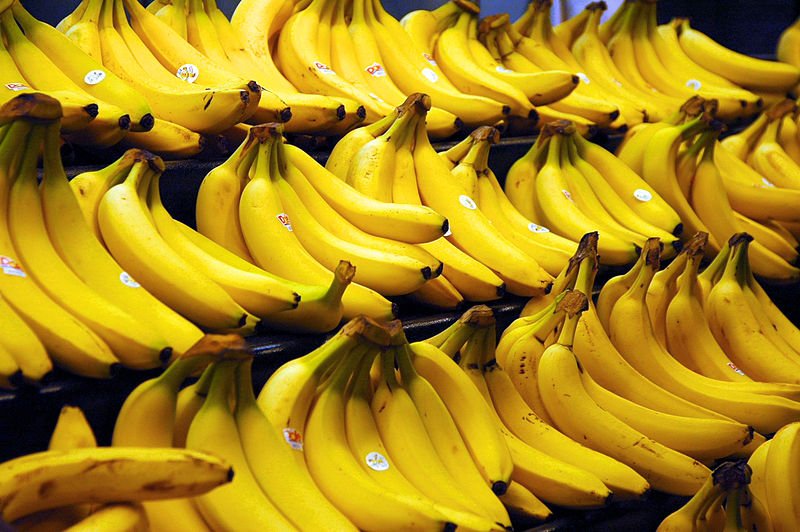 Narkotyki ukryte w bananach - Fot. Wikipedia