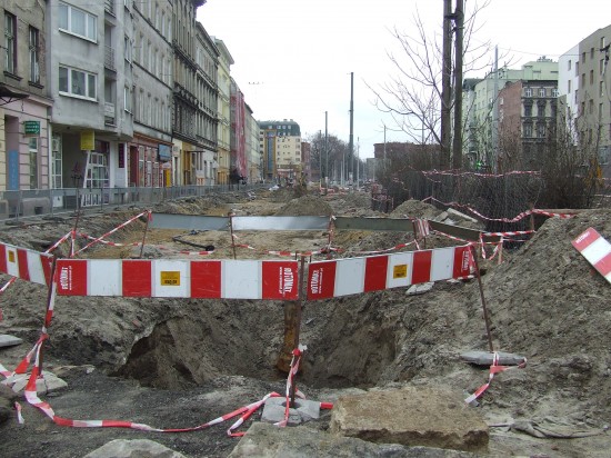 Pułaskiego idzie pełną parą