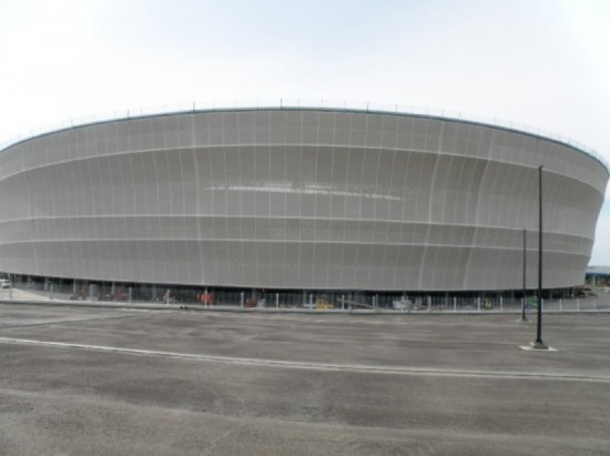 Wielkie pranie na stadionie - fot. archiwum prw.pl