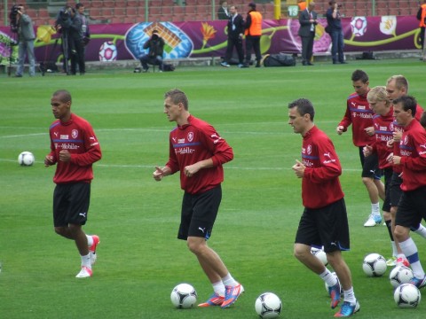 Euro 2012: Po pierwszym treningu - 4