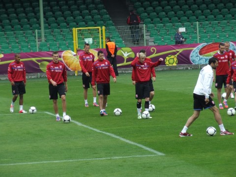 Euro 2012: Po pierwszym treningu - 14