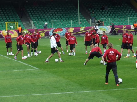 Euro 2012: Po pierwszym treningu - 15