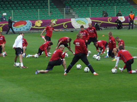 Euro 2012: Po pierwszym treningu - 17