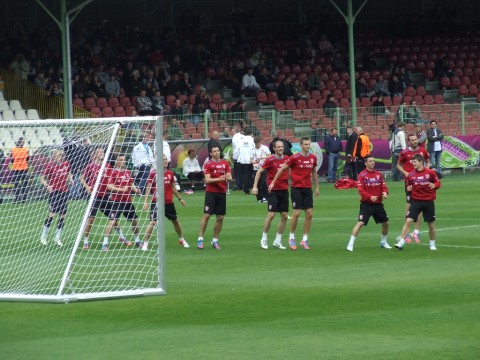 Euro 2012: Po pierwszym treningu - 19