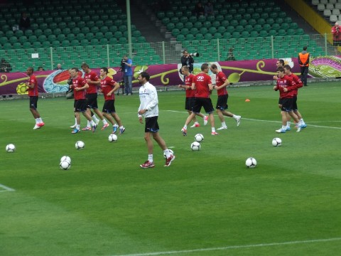 Euro 2012: Po pierwszym treningu - 20