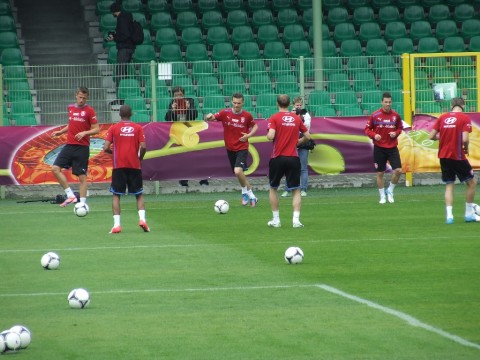 Euro 2012: Po pierwszym treningu - 22