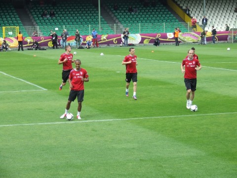 Euro 2012: Po pierwszym treningu - 23