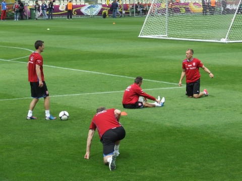 Euro 2012: Po pierwszym treningu - 31