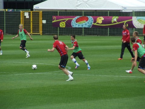 Euro 2012: Po pierwszym treningu - 46