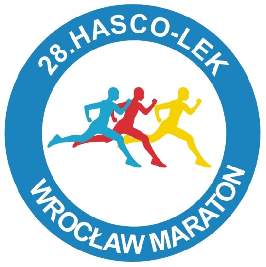 28. Hasco-Lek Wrocław Maraton - Logo 28.Hasco-Lek Wrocław Maratonu