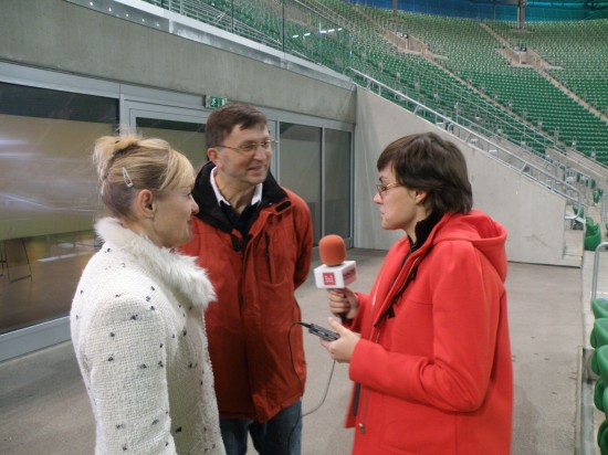 Zlot Andrzej&oacute;w na stadionie (Zobacz)