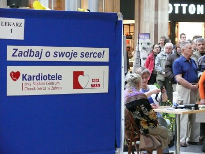 Akcja "Zadbaj o swoje serce" w centrach handlowych Wrocławia - 3