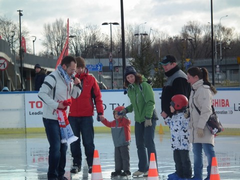 Lodowisko przy stadionie otwarte - 1