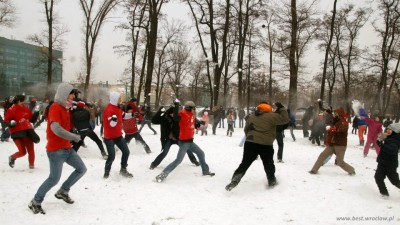 Wielka bitwa na śnieżki! (Galeria)