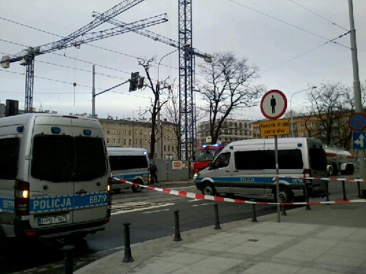 Groźny pożar przy Dworcu Głównym - 2
