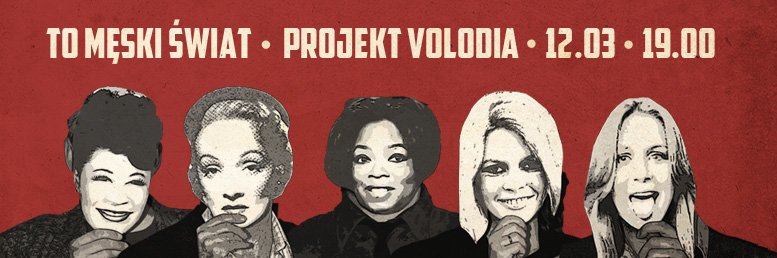 Projekt Wolodia - To męski świat - 0