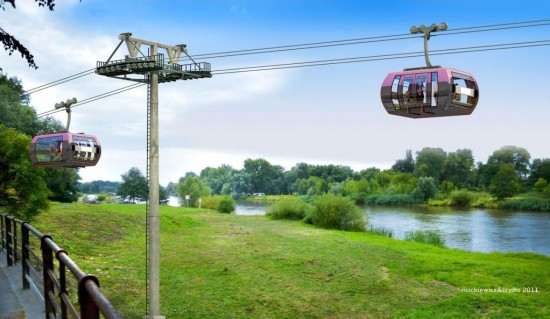 Będzie gondola nad Odrą (ZOBACZ) - www.pwr.wroc.pl