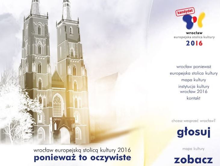 Wrocław Europejską Stolicą Kultury? (Posłuchaj) - http://wro2016.pl/