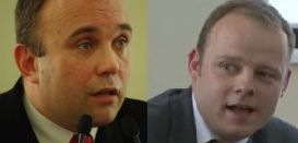 Charłampowicz ma przeprosić Wilda  - Jarosław Charłampowicz (z lewej) i Patryk Wild (z prawej). Fot. prw.pl